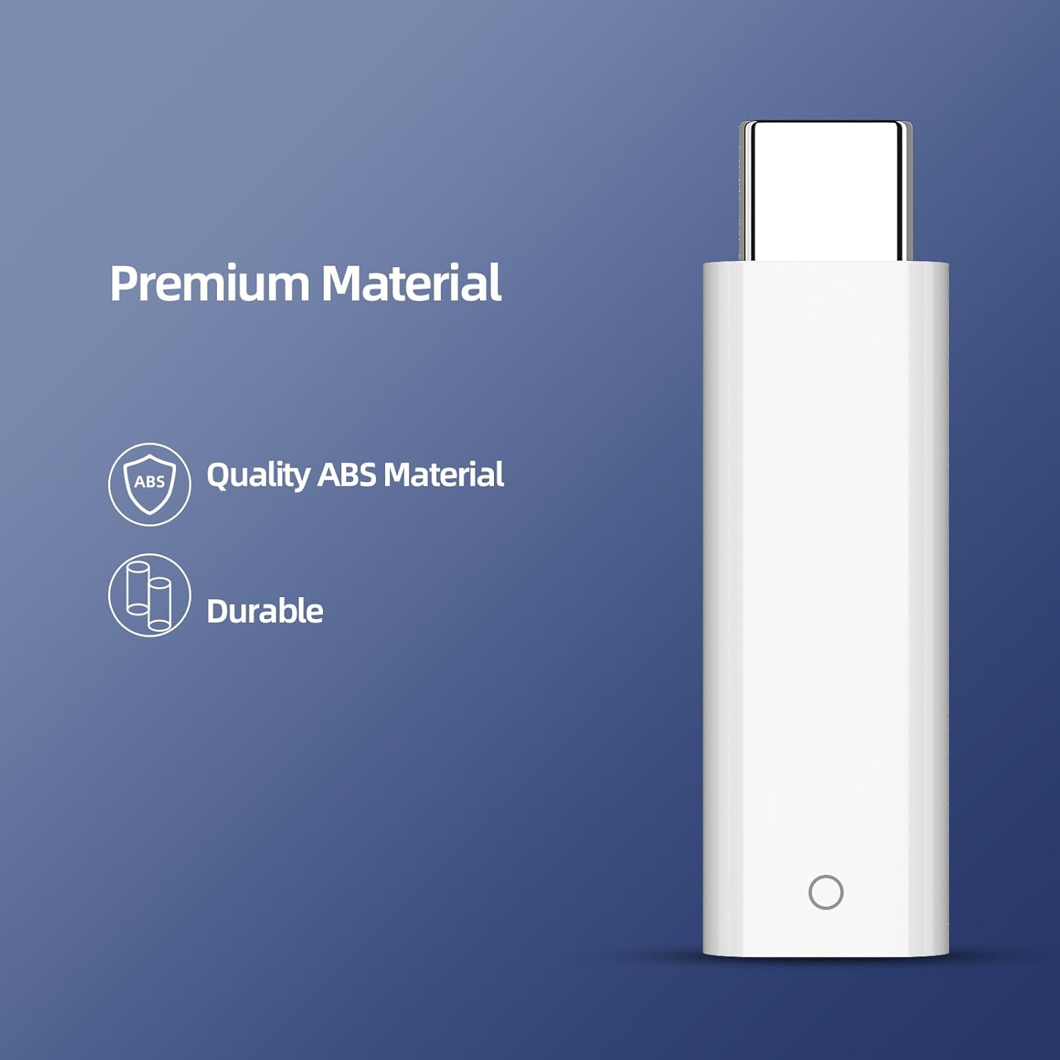iMangoo Adaptador macho USB-C a lápiz de 1 generación para iPad de 10, emparejamiento y carga Bluetooth para Apple Pen iPencil Gen 1 con iPad 10