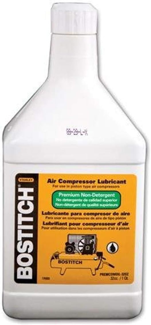 BOSTITCH Aceite de compresor sin detergente prémium PREMCOMOIL-32OZ