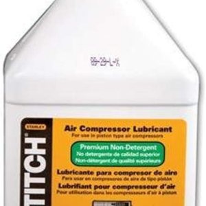 BOSTITCH Aceite de compresor sin detergente prémium PREMCOMOIL-32OZ BOSTITCH Aceite de compresor sin detergente prémium PREMCOMOIL-32OZ