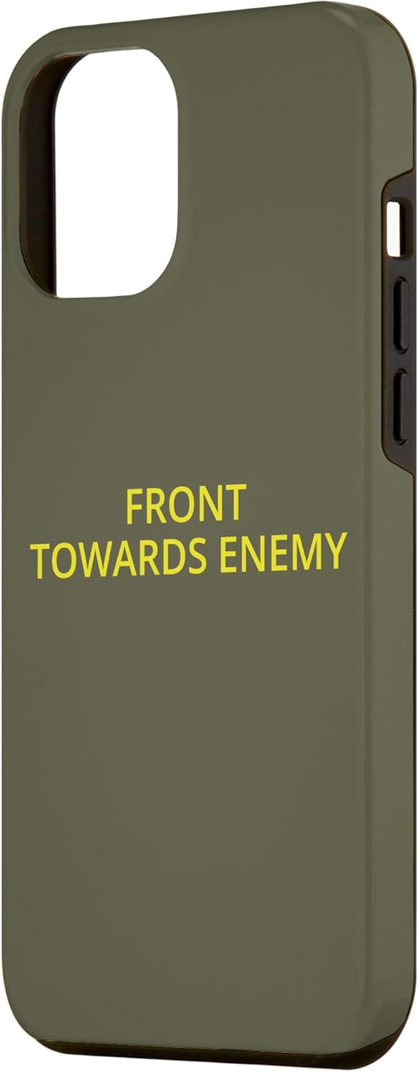 Funda para iPhone 14 Plus Military M18A1 Claymore Mine Front Towards Enemy