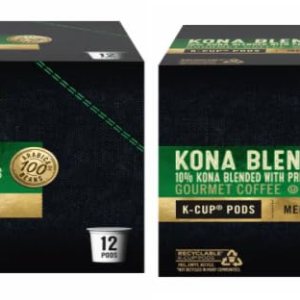 Paquete de 2 cápsulas K-Cup de café tostado medio Kona Blend de selección privada, 12 unidades Paquete de 2 cápsulas K-Cup de café tostado medio Kona Blend de selección privada, 12 unidades