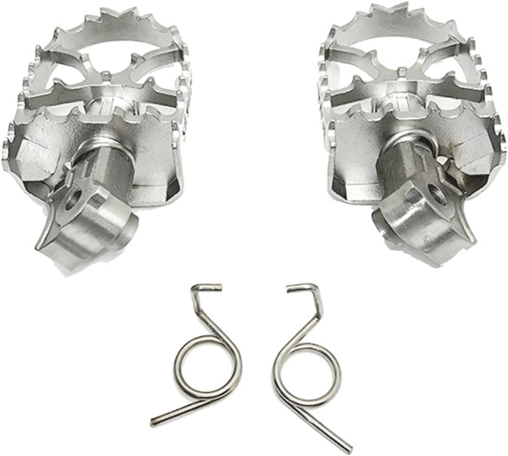 Pedales de pie clavija de la motocicleta reposapiés para BMW F800GS F700GS F650GS F 800 700 650 F800 F700 F650 para GS motocicleta acero inoxidable