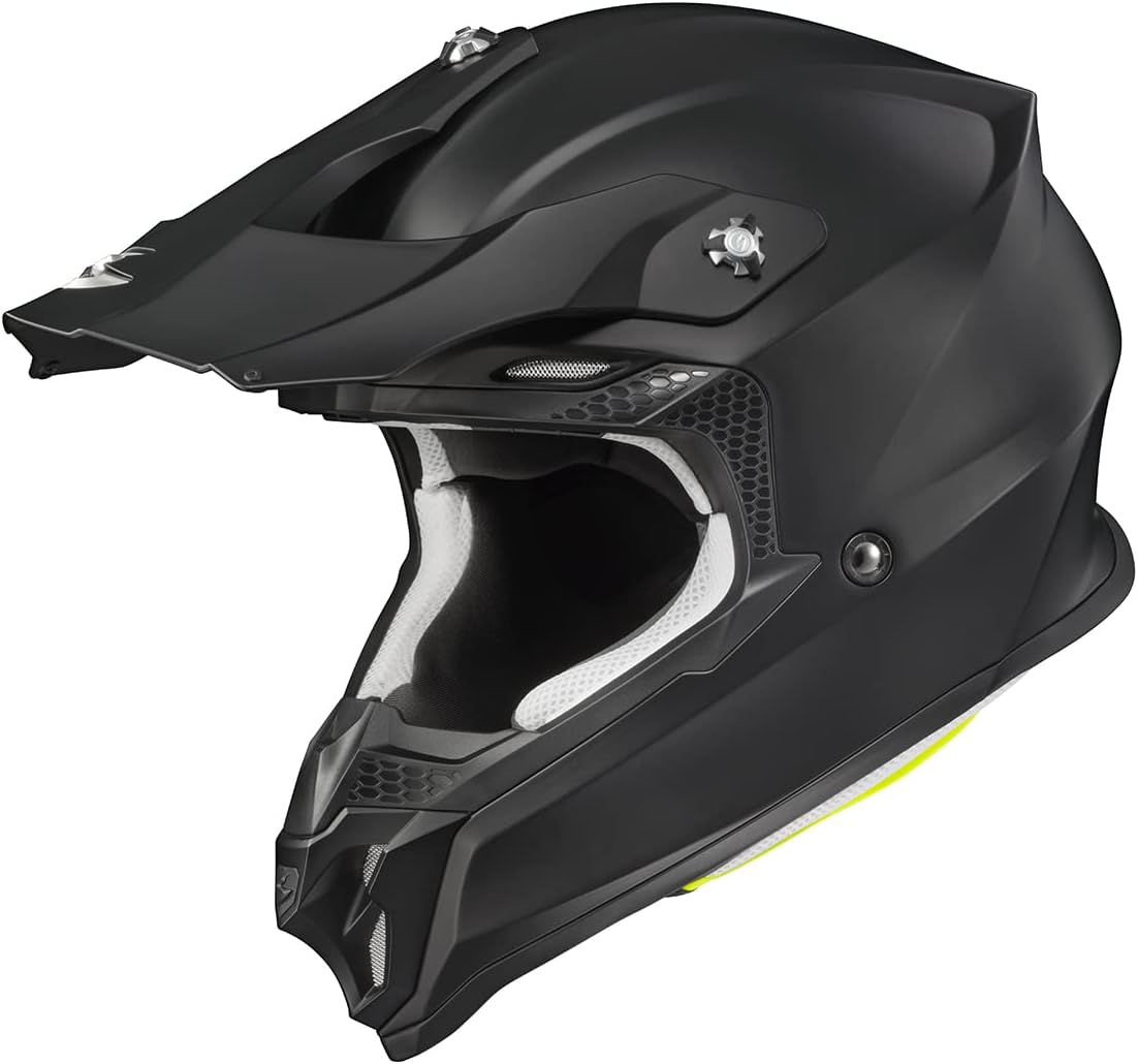 ScorpionEXO VX-16 Dual Off-Roading Dirt Bike MX ATV UTV Motocross Racing Casco completo para adultos con visera de pico aprobado por puntos