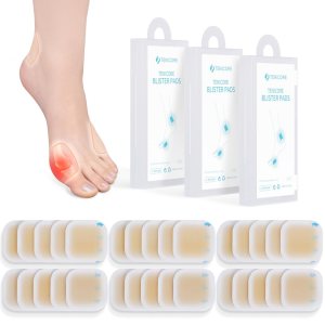 Tenicore Almohadillas para juanetes, alivio de juanetes, almohadillas para ampollas para mujeres y hombres, vendajes hidrocoloides, almohadillas Tenicore Almohadillas para juanetes, alivio de juanetes, almohadillas para ampollas para mujeres y hombres, vendajes hidrocoloides, almohadillas