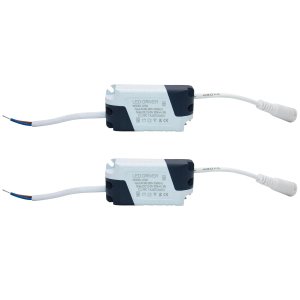 3  5W LED Driver 300mA Corriente constante de alta potencia AC 85-265V Salida 12-18V DC Conector hembra con clip Fuente de alimentación externa 3  5W LED Driver 300mA Corriente constante de alta potencia AC 85-265V Salida 12-18V DC Conector hembra con clip Fuente de alimentación externa
