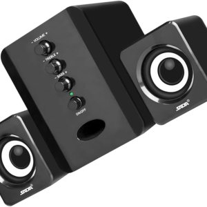 UKCOCO 2 Conjuntos de altavoces de computadora Barra de sonido Teléfono de computadora de escritorio Altavoz USB Altavoz creativo Altavoz elegante UKCOCO 2 Conjuntos de altavoces de computadora Barra de sonido Teléfono de computadora de escritorio Altavoz USB Altavoz creativo Altavoz elegante