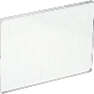 PATIKIL Bloque de sello acrílico de 5 x 3.5 pulgadas, bloque de estampado transparente con líneas de cuadrícula, bloques de montaje decorativos PATIKIL Bloque de sello acrílico de 5 x 3.5 pulgadas, bloque de estampado transparente con líneas de cuadrícula, bloques de montaje decorativos