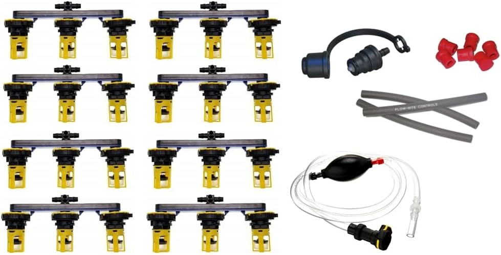 Flow-Rite Pro -Fill BG-U48V-1A (12 V x 4 o 8 x 6 V) Kit de riego para carrito de golf con bomba