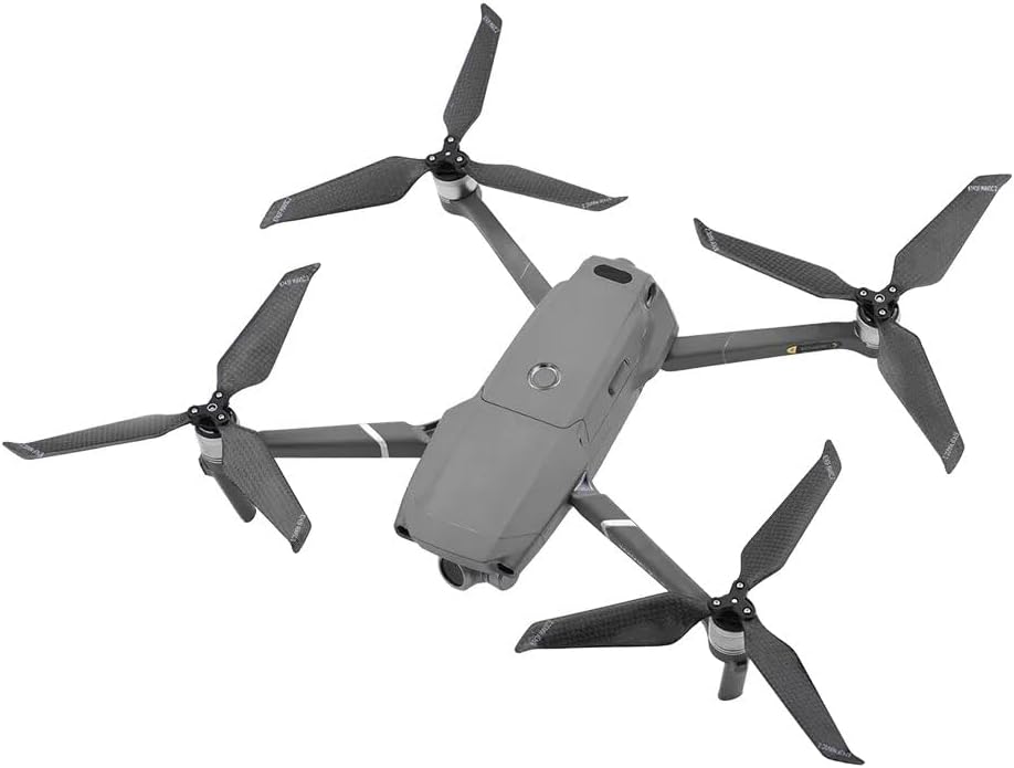 ALPGEN 8743F – Hélice de fibra de carbono para drone DJI Mavic 2 Pro Zoom, accesorios plegables de 3 cuchillasapto para Mavic 2 Hélice de repuesto