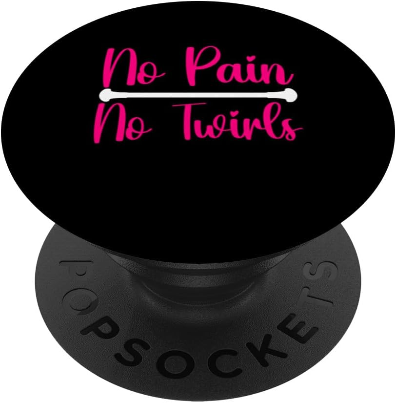 Baton Twirling Outfit Majorette Baton Twirler PopSockets Standard PopGrip