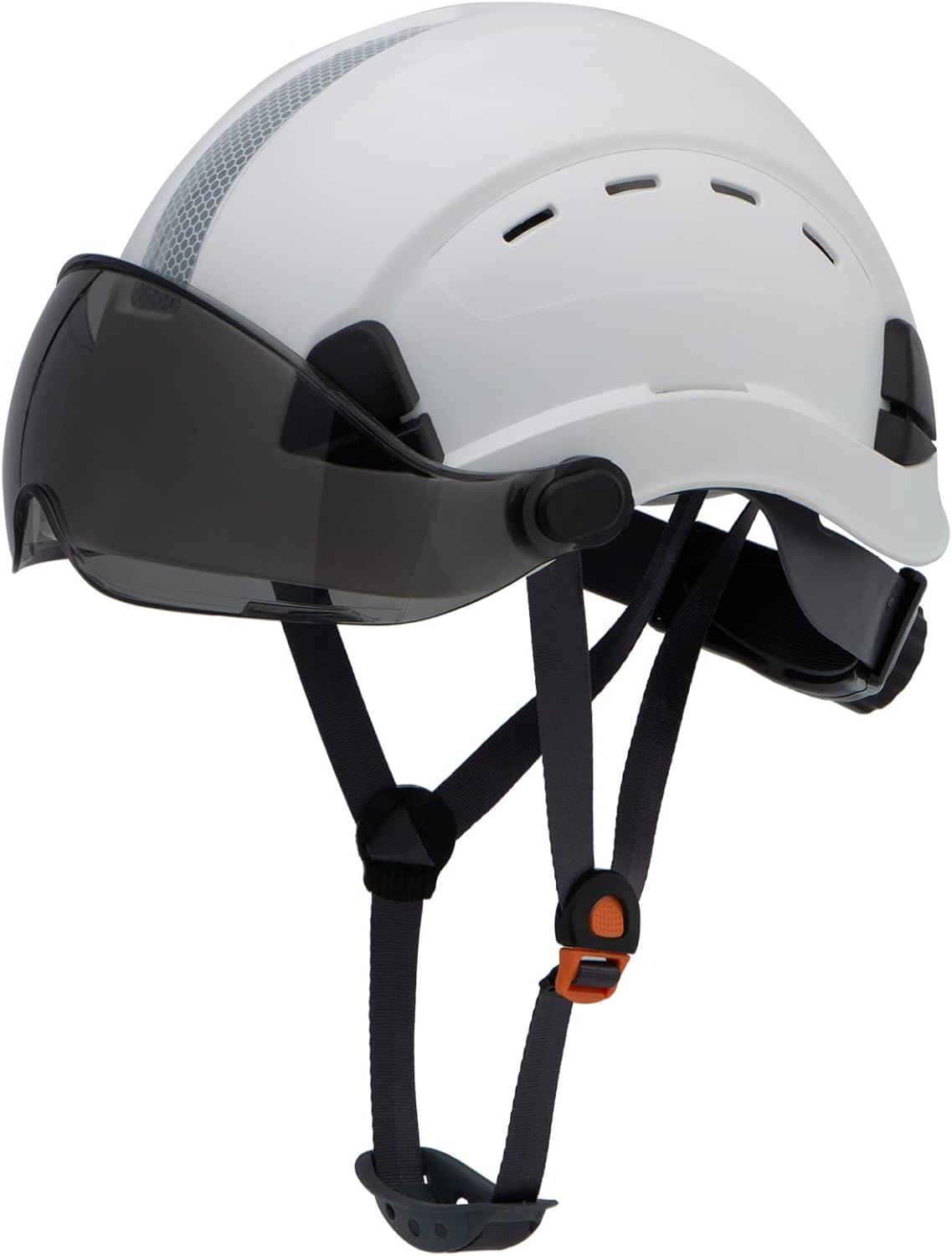 LOHASPRO Casco de seguridad OSHA con visera aprobado por ANSI Z89.1, para hombres y mujeres, adultos, ventilado, arborista, rescate, escalada,