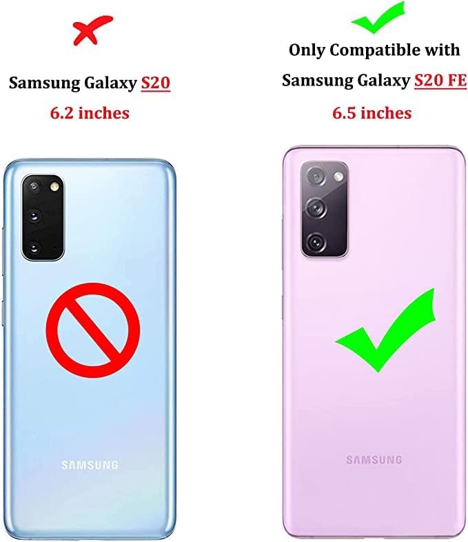 ZTOFERA Funda diseñada para Samsung Galaxy S20 FE 5G, bonito borde chapado con patrón de corazones de amor con protección para lente de cámara, para