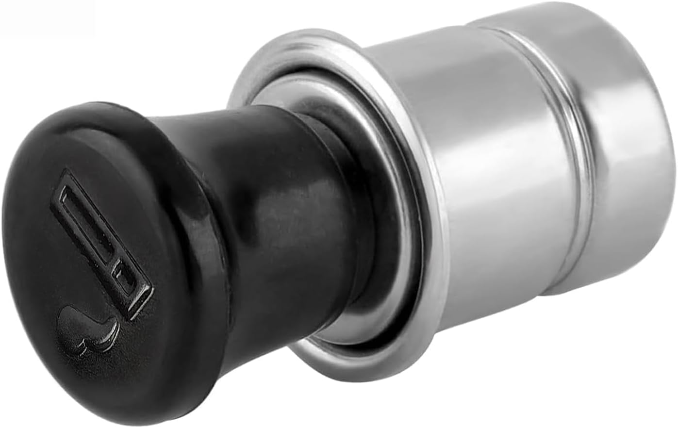 Encendedor de cigarrillos de automóvil de 12 V, enchufe de repuesto de enchufe de metal de plástico emergente, accesorios de repuesto para la