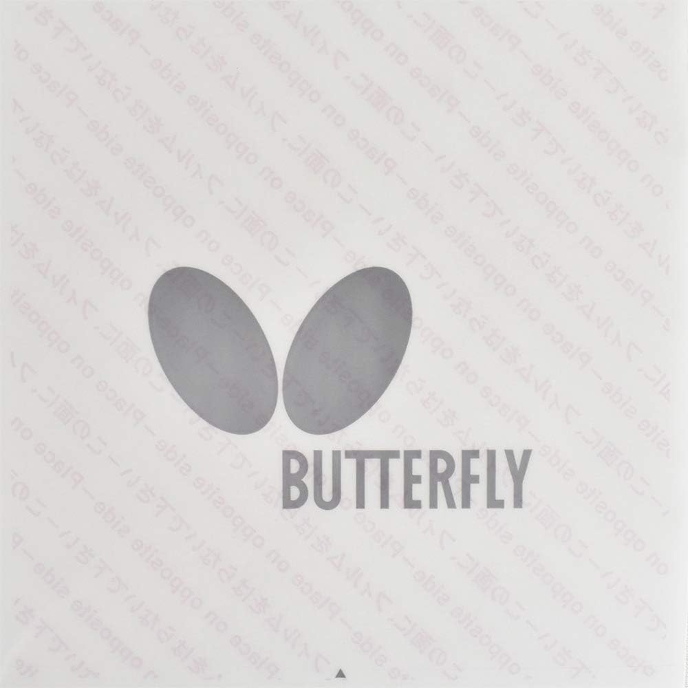 Butterfly Película adhesiva para tenis de mesa III la película adhesiva mantiene la pegajosidad de la goma, contiene dos hojas, accesorio