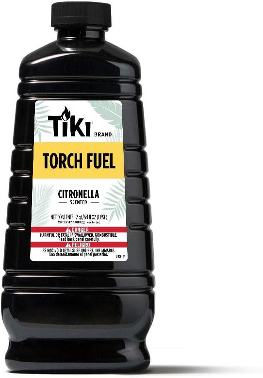 Combustible para antorcha marca TIKI, Marrón