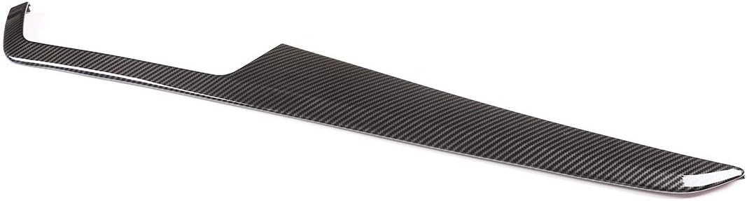 YIWANG Cubierta de panel de protección de consola central de automóvil de fibra de carbono ABS para Mercedes Benz Clase C W204 2010-2013 accesorio