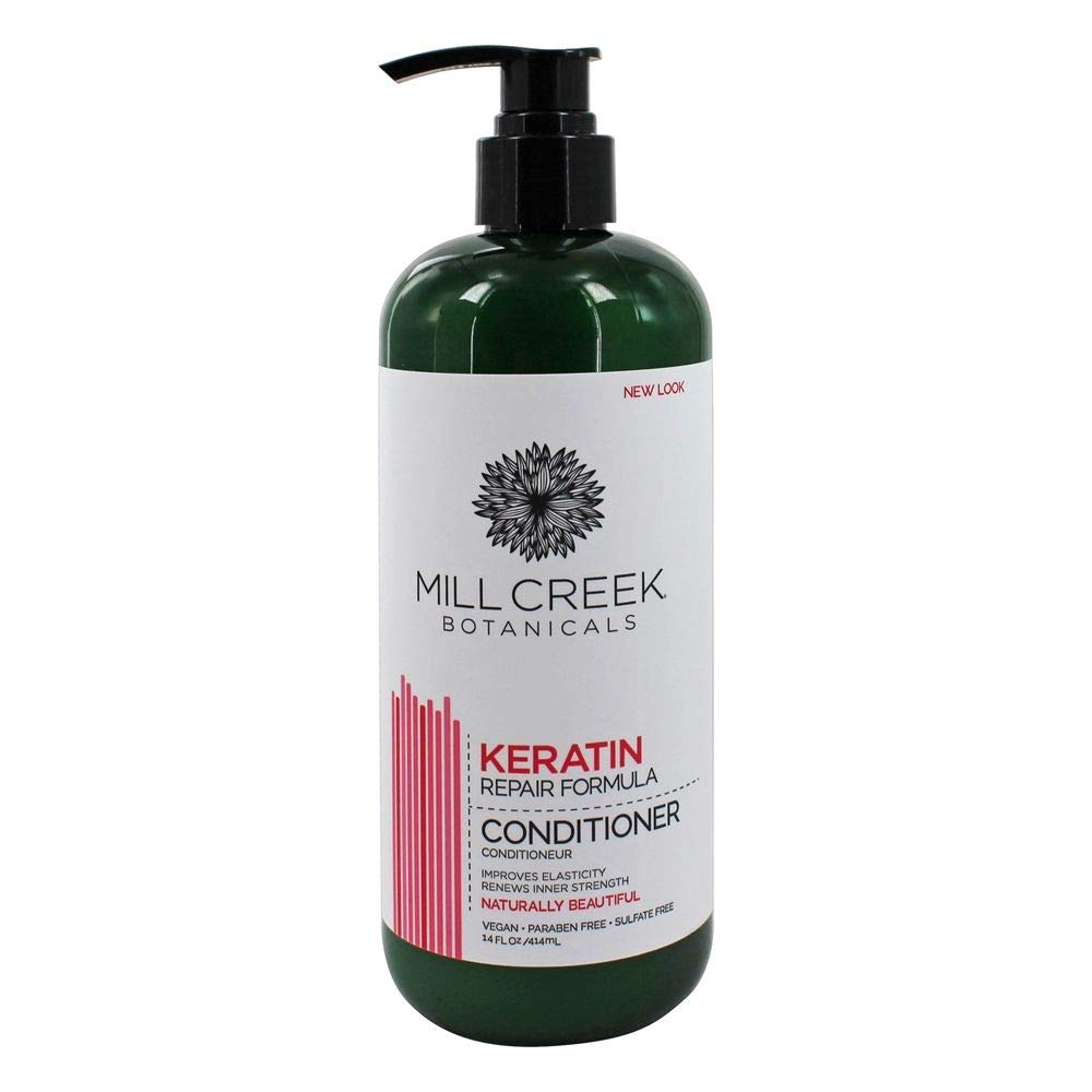 Mill Creek Acondicionador de queratina (natural y orgánico) – 14 oz
