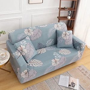 GWTYR Funda para sofá de 2341 plaza en forma de L para mascotas, funda elástica estampada para sofá esquinero, protectores de muebles para sofás y GWTYR Funda para sofá de 2341 plaza en forma de L para mascotas, funda elástica estampada para sofá esquinero, protectores de muebles para sofás y