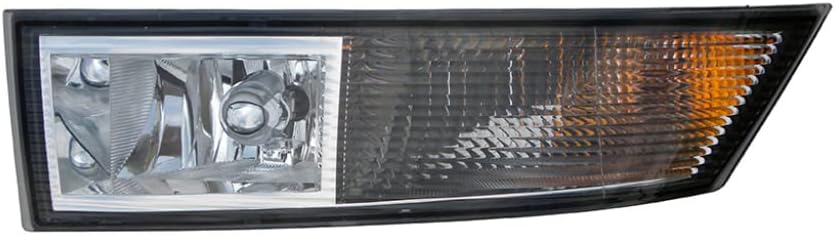 KarParts360 Para Cadillac Escalade EXT 2007-2013 Conjunto de luz antiniebla lado del conductor con bombillas para GM2592163