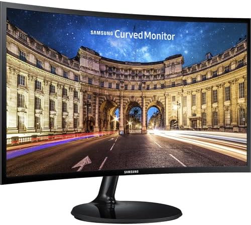 Samsung CF390 Monitor de escritorio curvado de 27 pulgadas 169 LCD FHD 1920×1080 para multimedia, personal, negocios, HDMI, VGA, montaje VESA, modo
