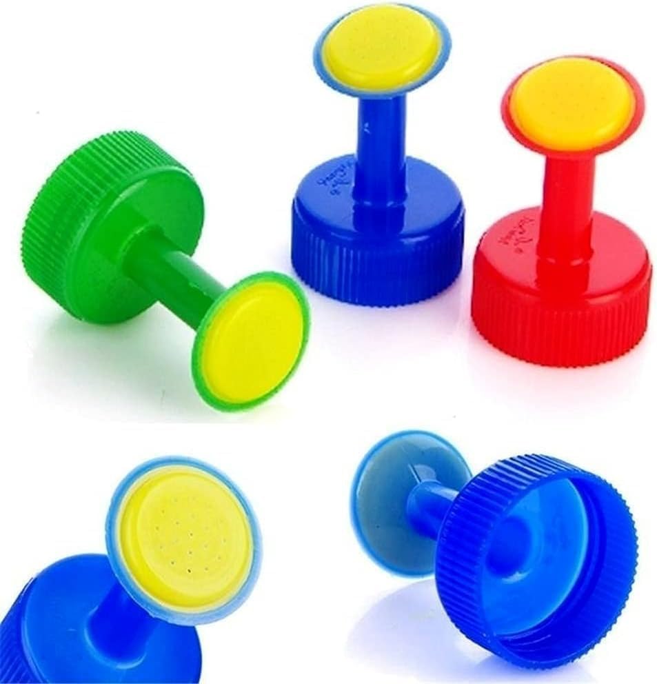 3 unids botella portátil superior rociador jardín planta riego accesorio rociador cabeza botella de refresco lata de agua Top Waterers equipo de