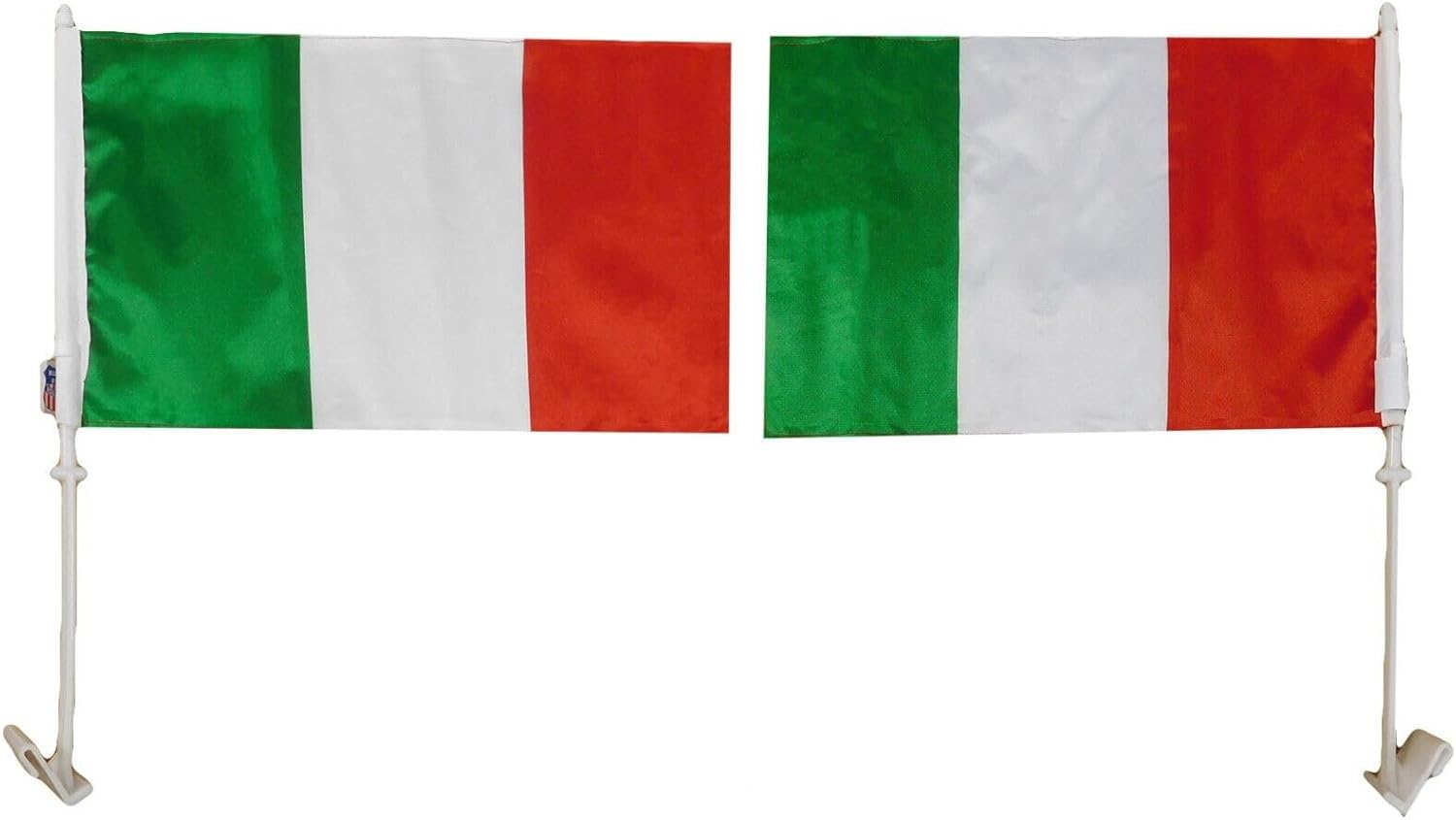 Premium 12 Pack Country of Italy 12″x18″ Double Sided Rough Tex Knit Nylon Car Flag