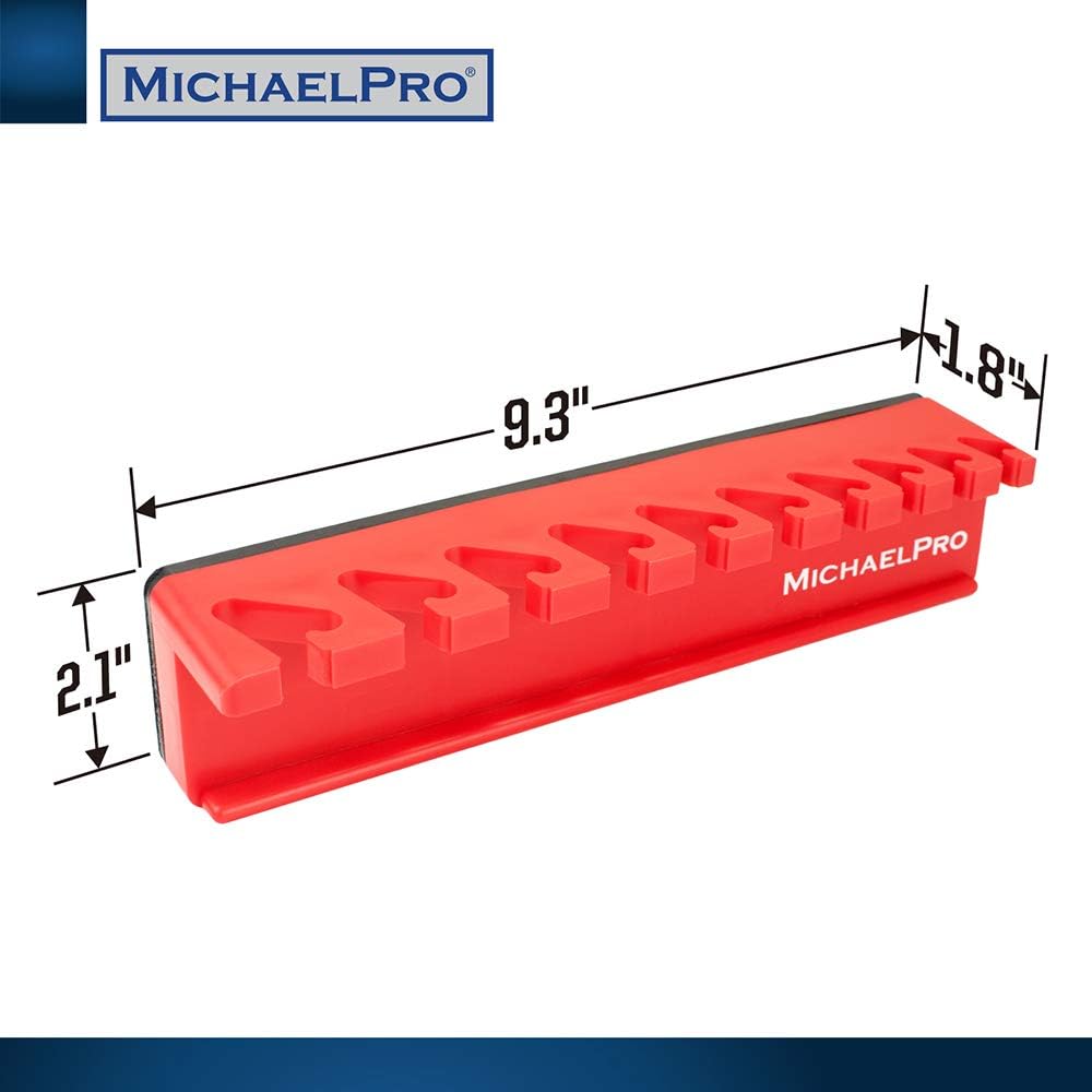 MichaelPro MP014005 – Soporte magnético para llaves, organizador de llaves magnéticas de 10 piezas, soporte para llaves para mantener tus llaves