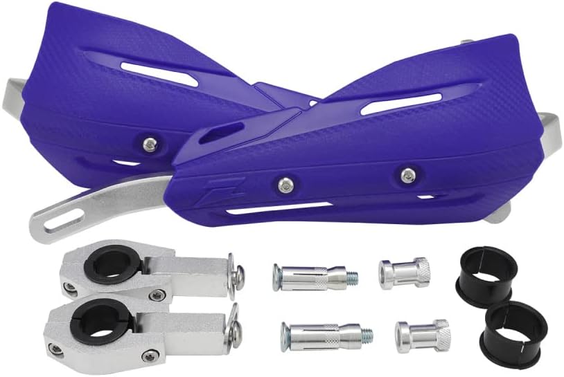 JFG RACING Protectores de mano de motocicleta de 78 pulgadas y 1 18 pulgadas, universales de aluminio para Dirt Pit Bike MX Motocross Supermoto
