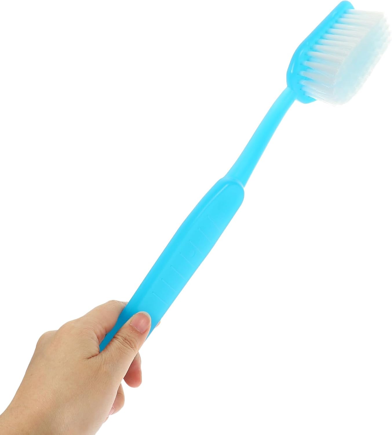 POPETPOP Cepillo de dientes gigante, accesorio para cepillo de dientes gigante, artículos cómicamente grandes, cepillo de dientes de demostración de