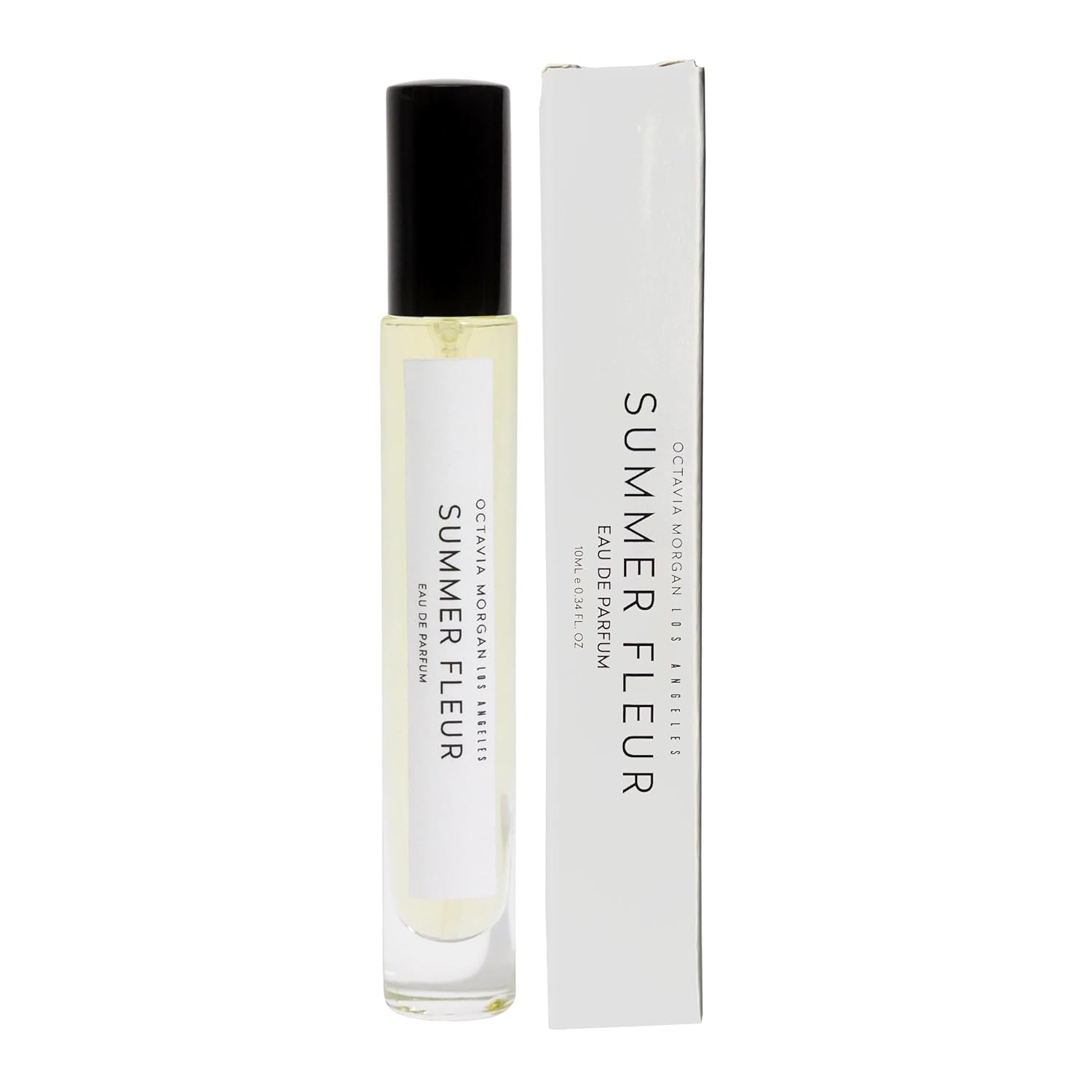 Los Angeles Summer Fleur Eau De Parfum Spray  Fragancia Floral Citrus Woody de larga duración  Fragancia en espray para hombres y mujeres, 0.3 fl oz