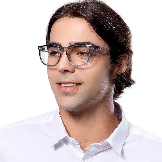 TOREGE Gafas de seguridad transparentes, bonitas gafas de seguridad para mujeres, gafas protectoras para los ojos con lente de luz antivaho y