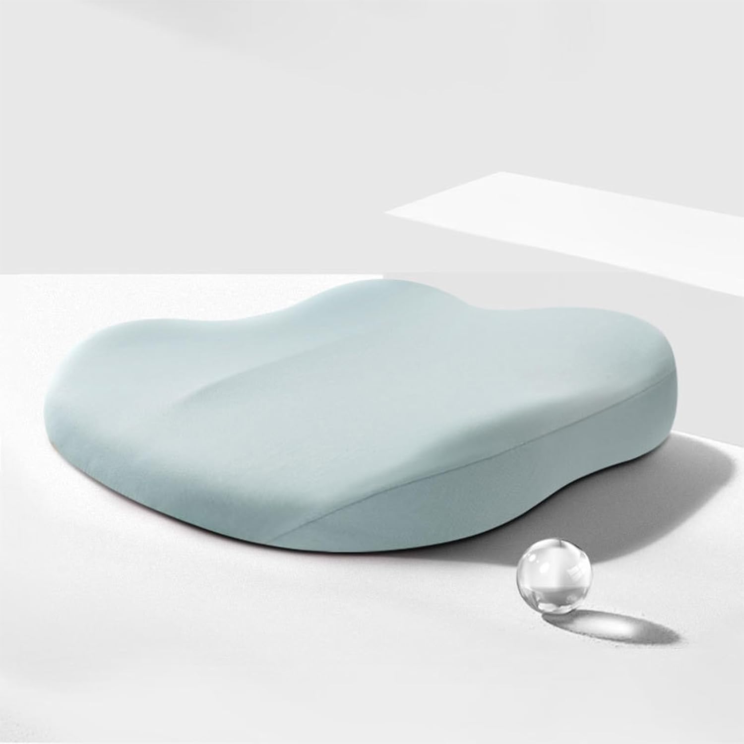 Cojines para silla de oficina, almohada a tope para automóvil sentado durante mucho tiempo, cojín de asiento de alivio de presión en silla de