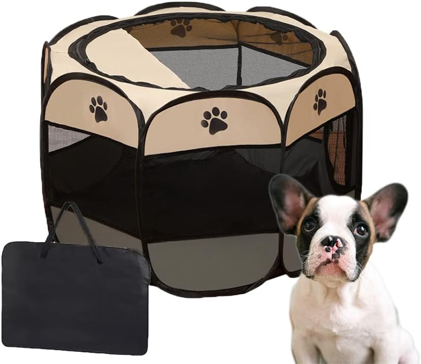 Corralito portátil para perros, casa plegable para mascotas para perros y gatos, tiendas de campaña para ejercicios, casa de perrera para cachorros,