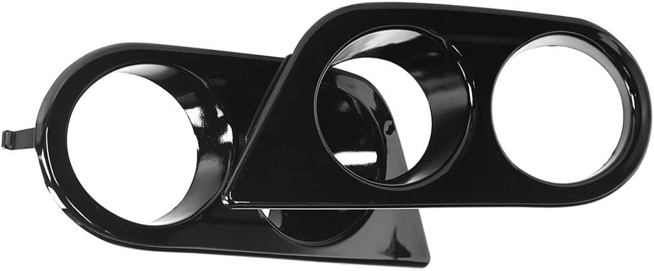 2 unids parachoques delantero Foglight cubierta doble agujeros coche accesorio apto para E46 M3 2126 parachoques antiniebla cubierta delantera de