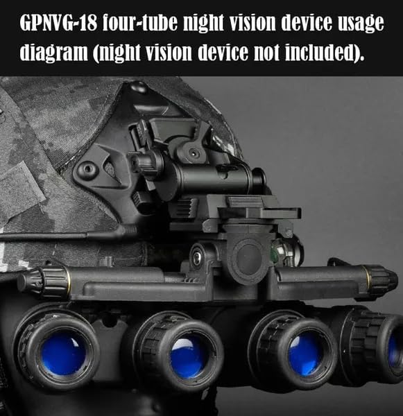 Caza táctica CNC PVS1518 visión nocturna gafas montaje para L4G24 NVG Metal casco montaje