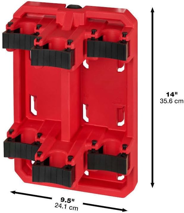 48-22-8349 para Milwaukee PACKOUT Tienda Almacenamiento Durable Modular Soporte de herramientas de mango largo