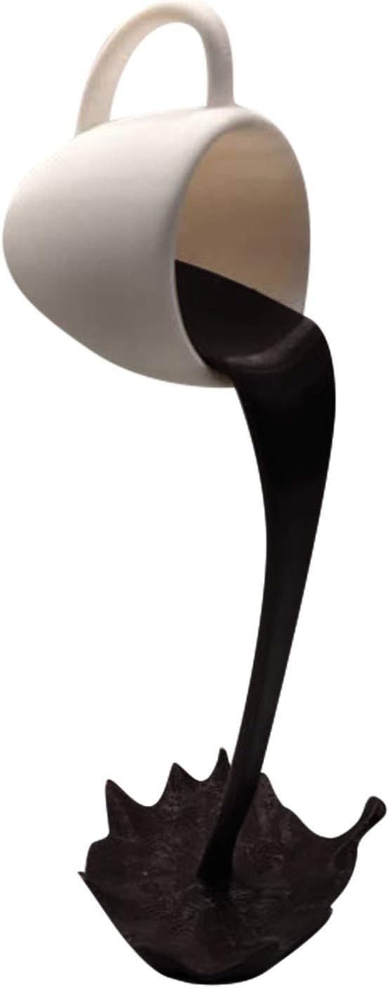 Mini taza de café flotante, decoración de escultura, accesorios de decoración de cocina de cafetería, tazas de café mágicas para café, tazas de café