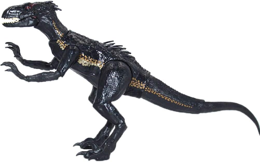 Juguete de dinosaurio Jurásico, figura de dinosaurio World Indoraptor, figura de acción de velociraptor, modelo animal para niños y niños, 5.9 in