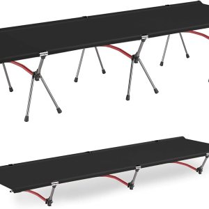 Mitozenly Catre de camping portátil y ligero de 75 pulgadas para adultos, cama de campamento para viajes al aire libre, senderismo, campamento base, Mitozenly Catre de camping portátil y ligero de 75 pulgadas para adultos, cama de campamento para viajes al aire libre, senderismo, campamento base,