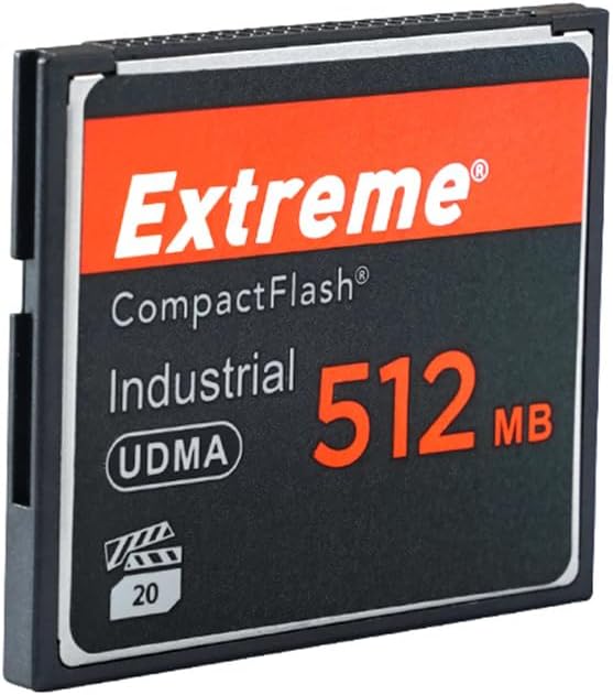 Tarjeta de memoria duradera de alta velocidad industrial de 512MB CompactFlash Extreme