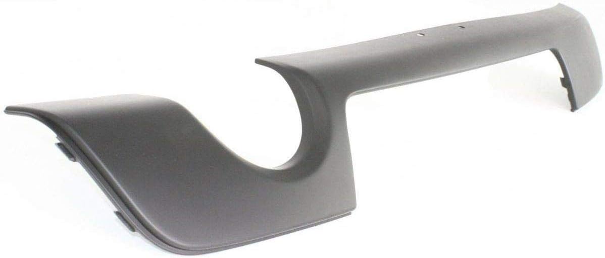 Perfit Liner Nueva cubierta de parachoques trasero Lower Prime compatible con Chevrolet Trailblazer SS modelo 2006-2009 compatible con GM1100733