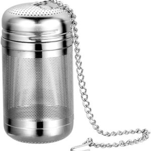 1 colador de té, infusor de té de acero inoxidable, hojas de té, condimentos de especias, tetera, filtro de café de malla fina (S, plateado) 1 colador de té, infusor de té de acero inoxidable, hojas de té, condimentos de especias, tetera, filtro de café de malla fina (S, plateado)