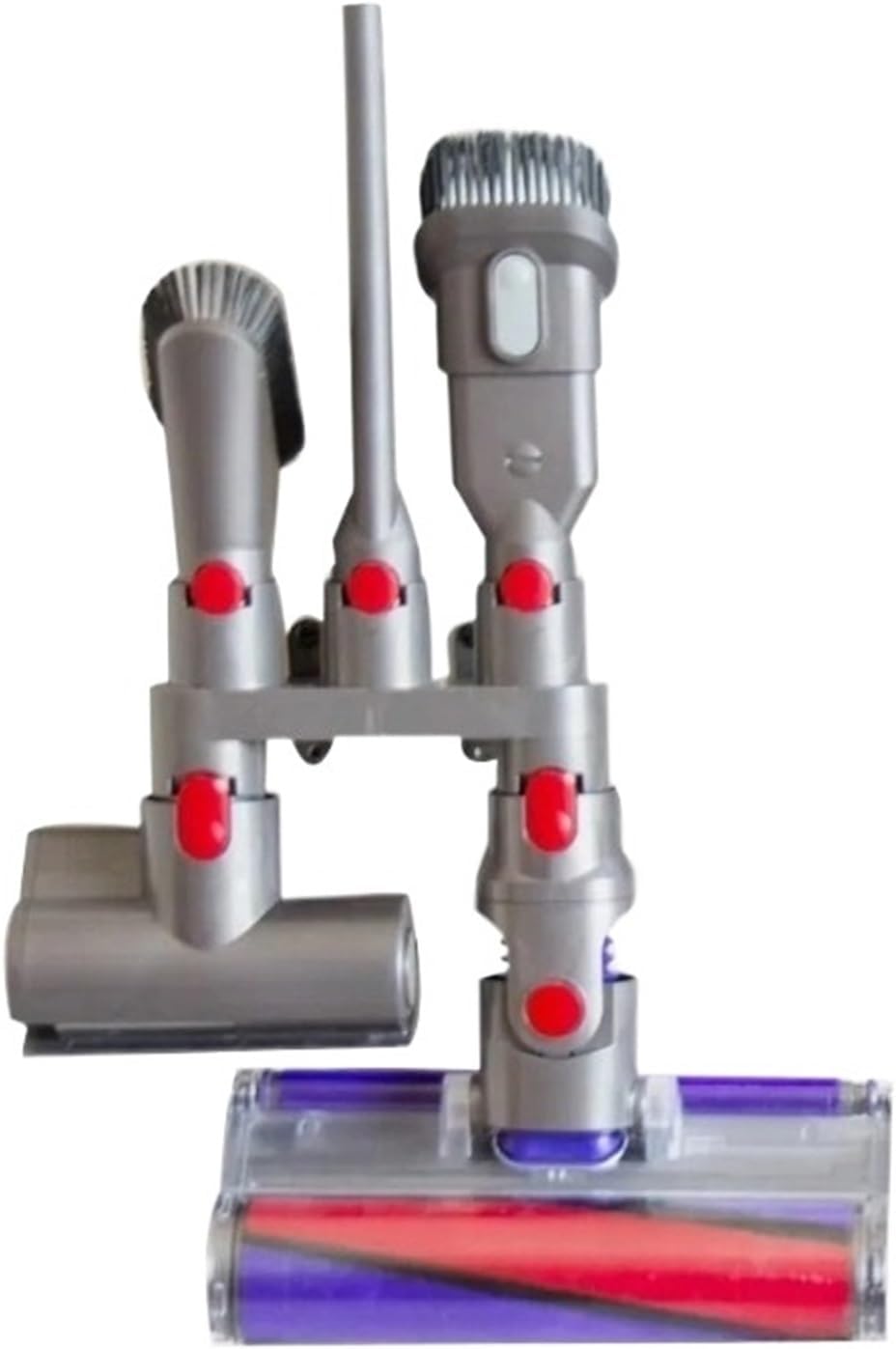 Lipski Accessory Storage Device Rack, Absolute Brush Tool Nozzle Base Bracket, Vacuum Cleaner Parts, Compatible for Dyson V7 V8 V10 V11