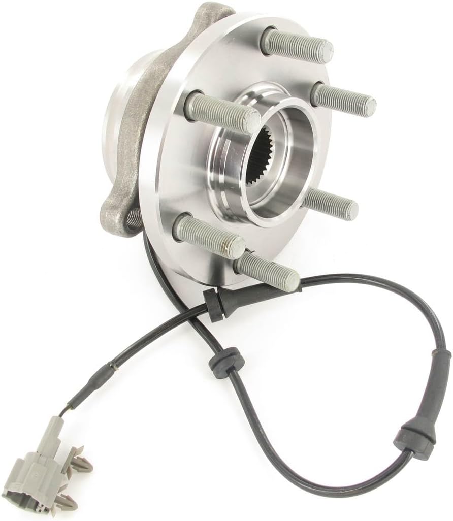 Front Wheel Bearing and Hub Assembly Compatible With Nissan NP300 4WD 2009 2010 2011 2012 2013 PC-395641