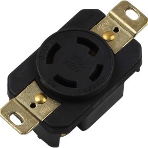 Nema L15-30R 30A 250V 3 polos 4 cables Conector de receptáculo hembra de bloqueo de grado industrial, bloqueo giratorio industrial L15-30R Nema L15-30R 30A 250V 3 polos 4 cables Conector de receptáculo hembra de bloqueo de grado industrial, bloqueo giratorio industrial L15-30R