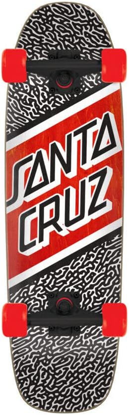NHS Santa Cruz Skateboarding Cruiser Skateboard Completo