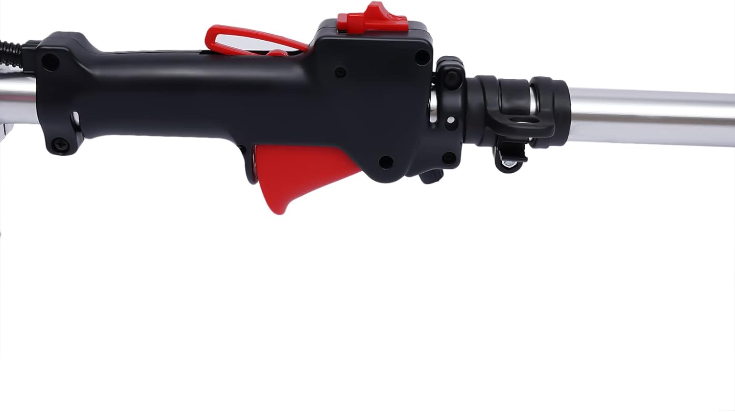 Barredora de mano a gas, 52 CC de 2 tiempos con cepillo de limpieza de escoba de nieve, herramientas de limpieza de barrido de potencia de motor de