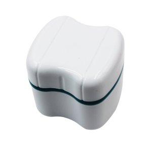 Taza de dentadura con colador, 1 caja de retención de cepillo de dentadura, estuche de dentadura con tapa, caja de baño de dentadura para limpiar, Taza de dentadura con colador, 1 caja de retención de cepillo de dentadura, estuche de dentadura con tapa, caja de baño de dentadura para limpiar,