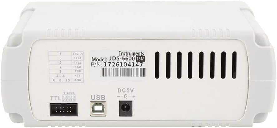 JDS6600 DDS generador contador de alta precisiónFunción de forma de onda Control digital Frecuencia sinusoidal AC100-240V (U.S. regulations60HZ)