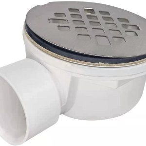 Drenaje de base de ducha de repuesto de 2.0 pulgadas, drenaje de salida lateral de PVC de 2.0 pulgadas (níquel cepillado) Drenaje de base de ducha de repuesto de 2.0 pulgadas, drenaje de salida lateral de PVC de 2.0 pulgadas (níquel cepillado)